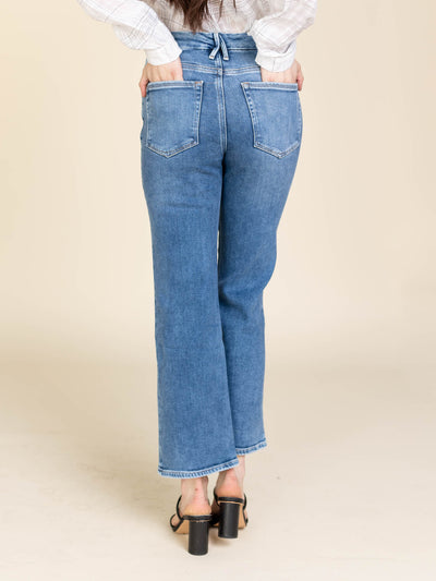cropped denim
