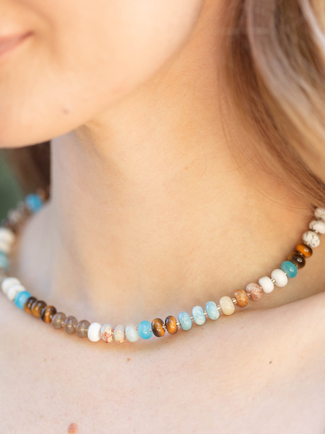 Color Garden Beaded Necklace