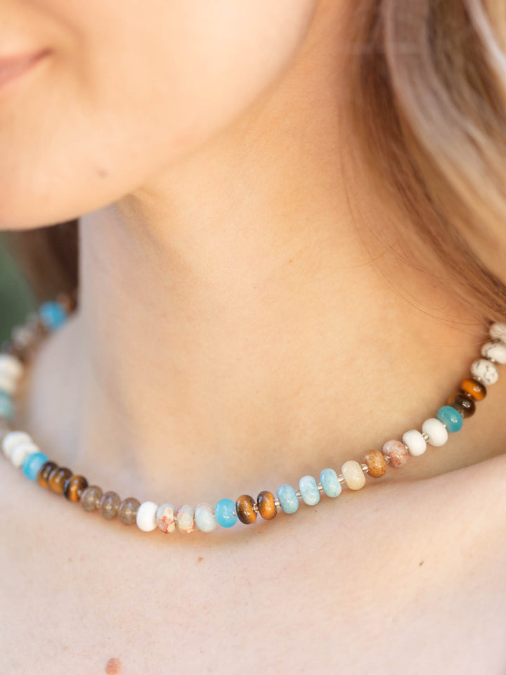 Color Garden Beaded Necklace