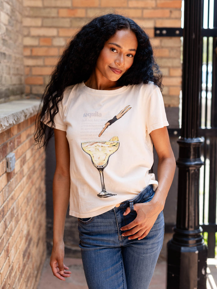 tequila glitz graphic tee