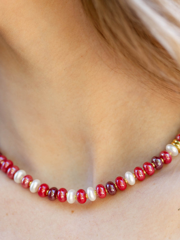 Color Garden Beaded Necklace