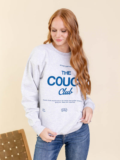 the couch club sweatshirt
