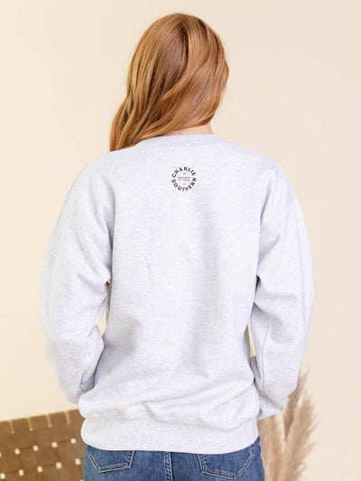 basic graphic sweatshirt