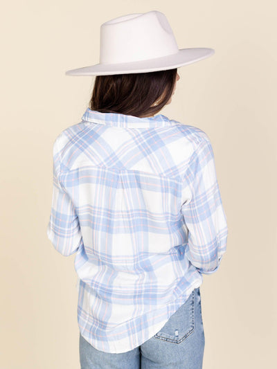 button front printed shirt