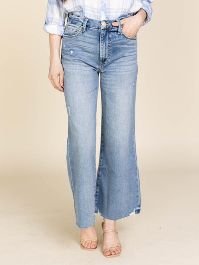 wide leg denim