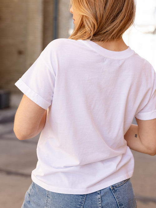 lakes colorful graphic tee