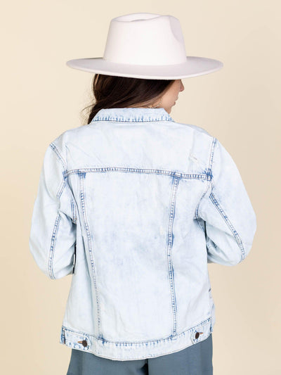 boxy longer jacket