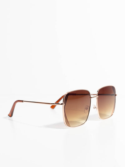 brown sunglasses