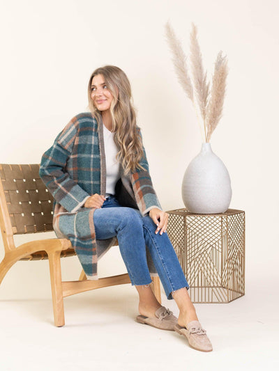 open front relaxed cardigan