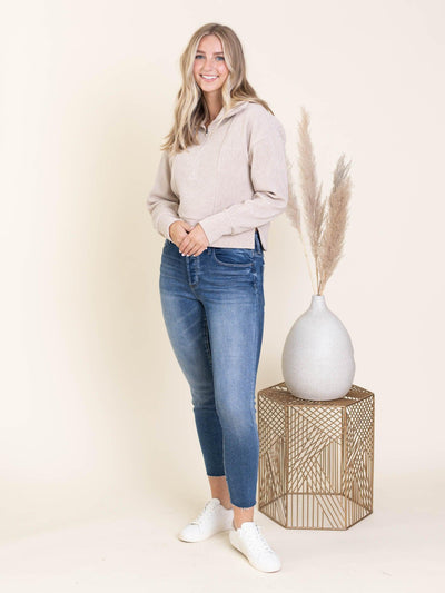 half zip top