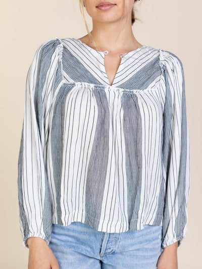 flowy stripe long sleeve