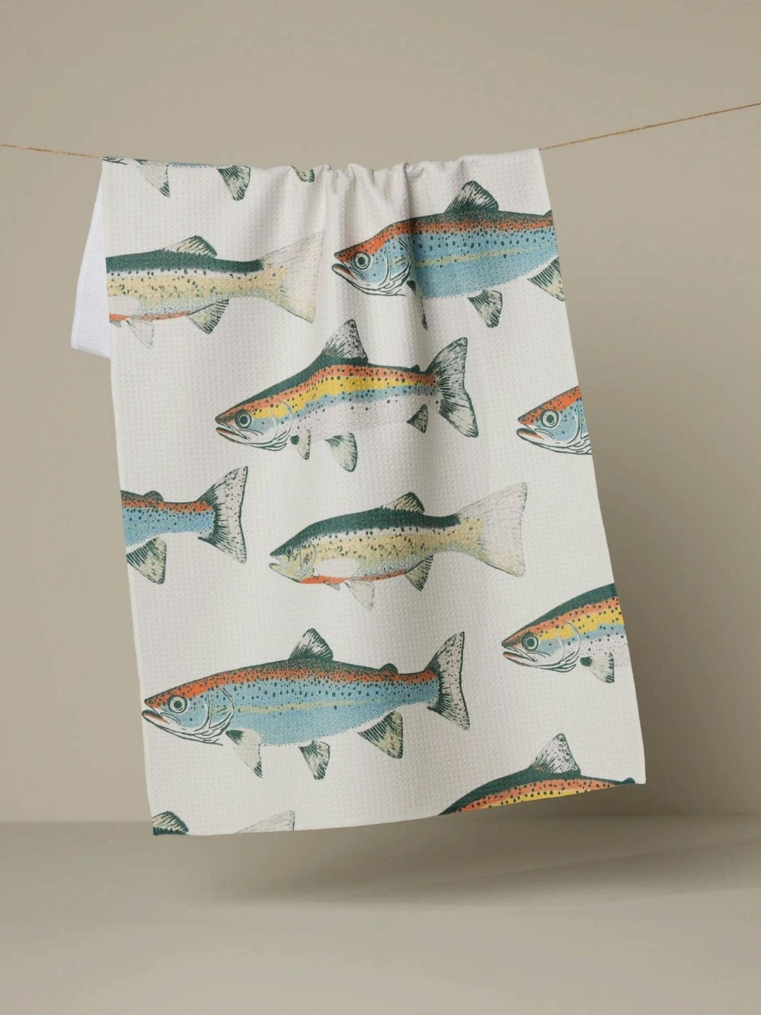 fish towel