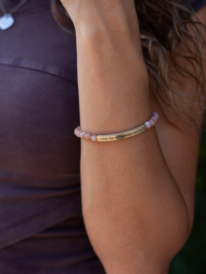 I Love You To The Moon And Back Bracelet
