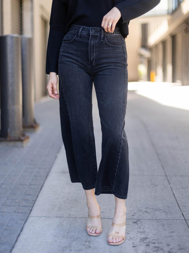 Just Black Barrel Twist Jean - Washed Black