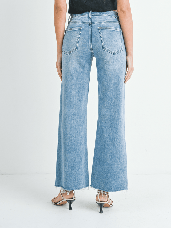 Just Black Medium Longer Length Wide Leg