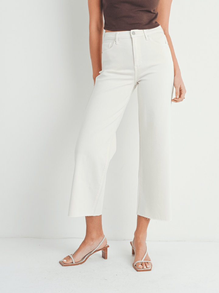 Just Black Vanilla Bean Scissor Cut Wide Leg