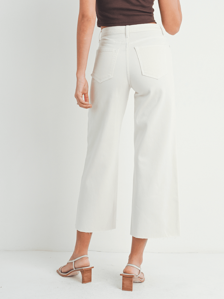 Just Black Vanilla Bean Scissor Cut Wide Leg