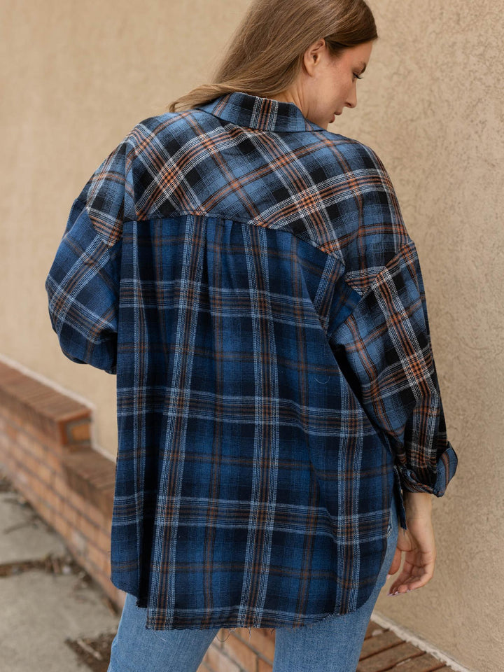 Kambrie Plaid Flannel Shirt