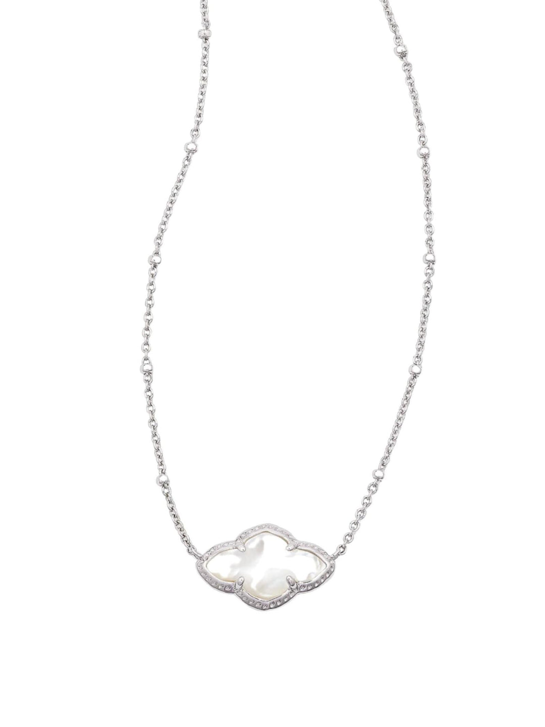 silver pendant necklace