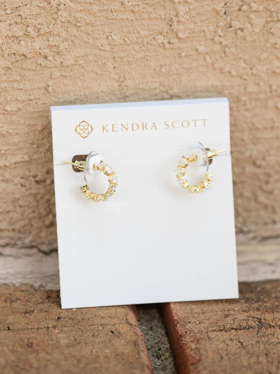 Kendra Scott Cailin Crystal Huggie Earring