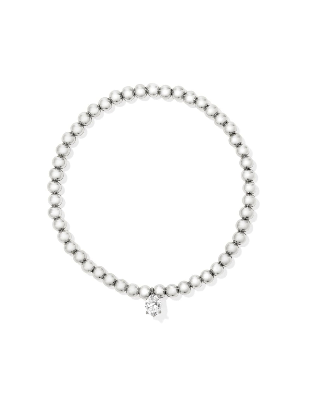 silver stretchy bracelet