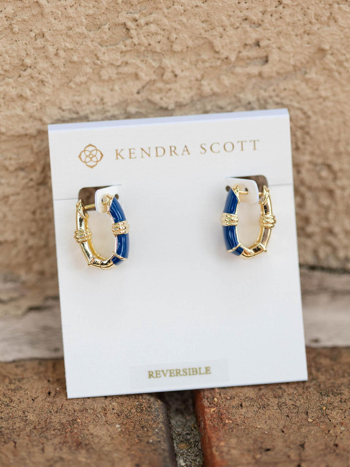 blue earrings 