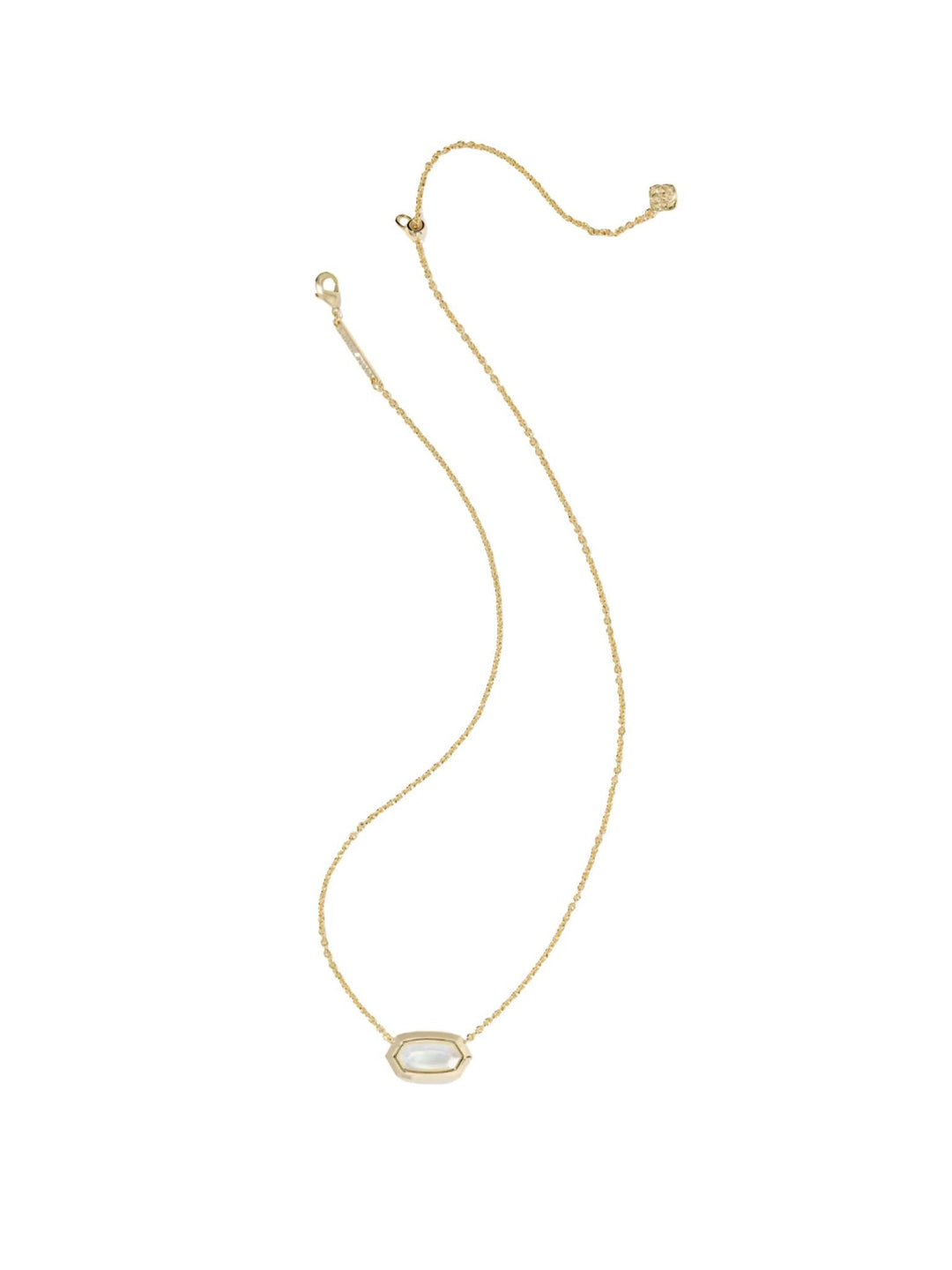 gold stone necklace
