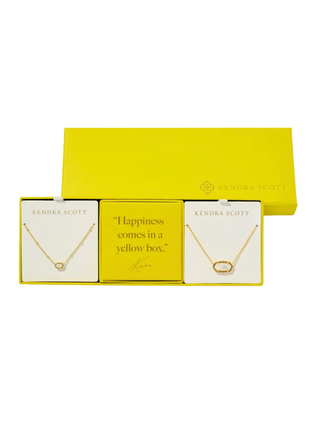 elisa gold necklace set