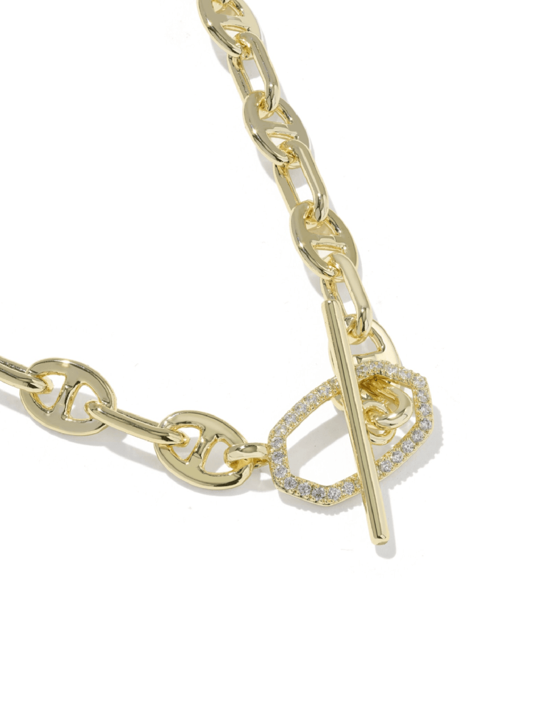 pave detail necklace