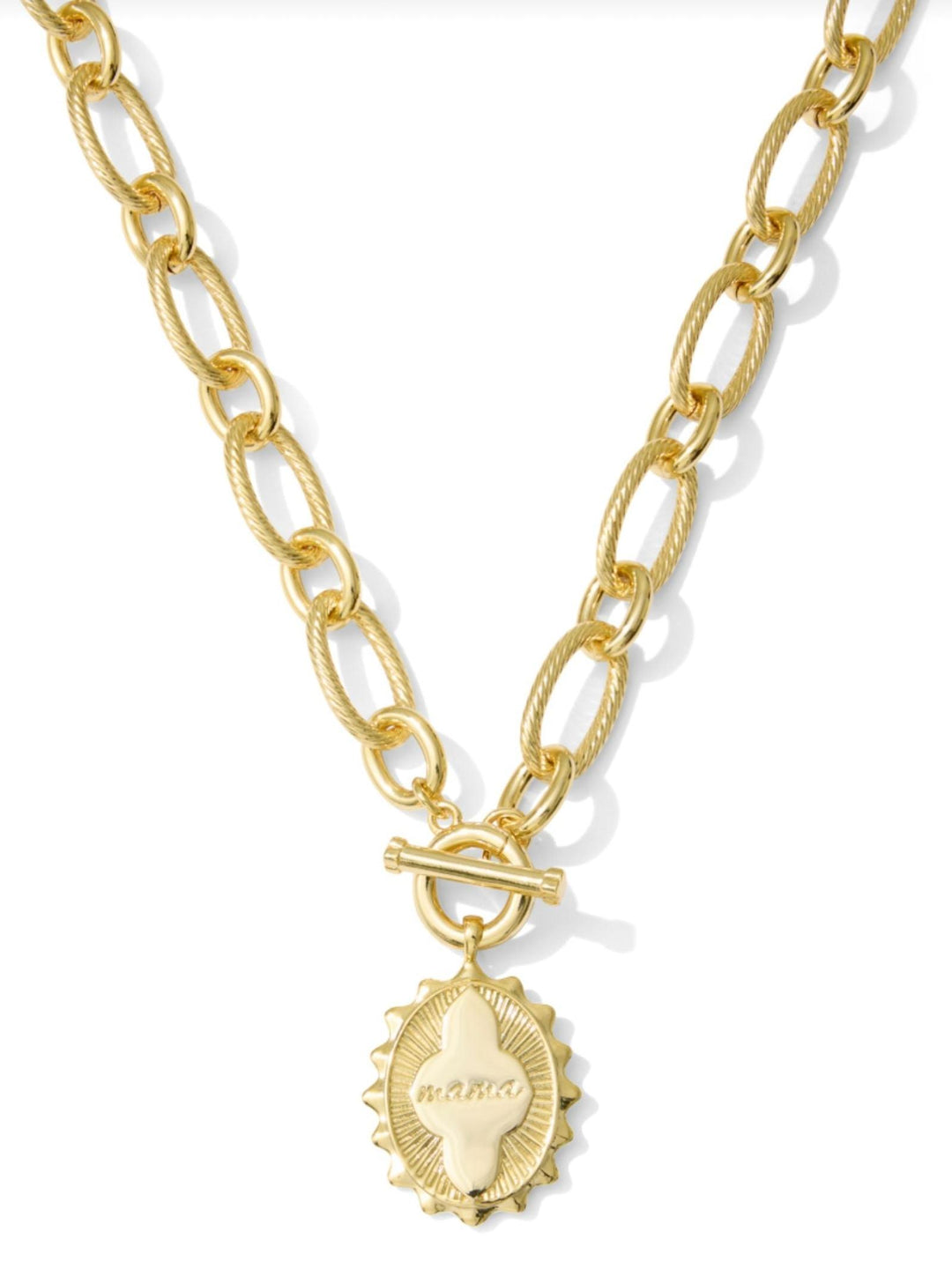 gold mama necklace