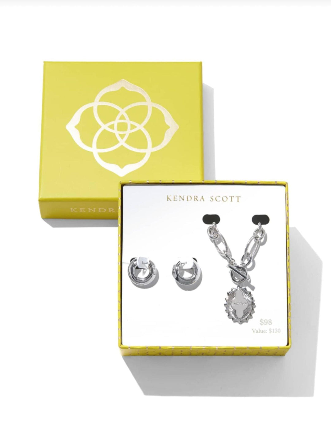 gift set with earrings and necklace