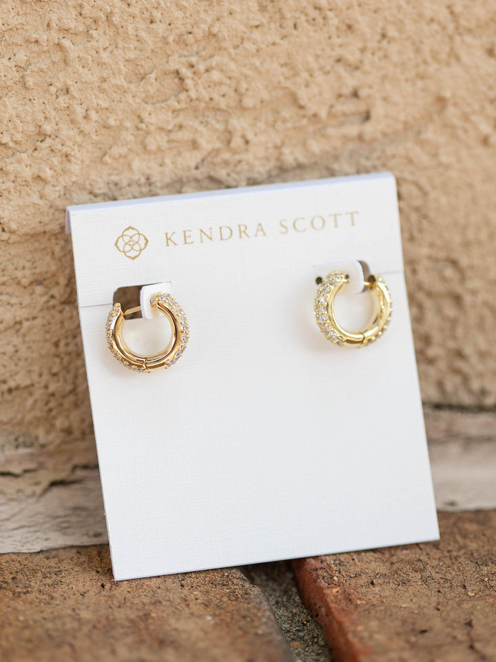Kendra Scott Mikki Pave Huggie Earring