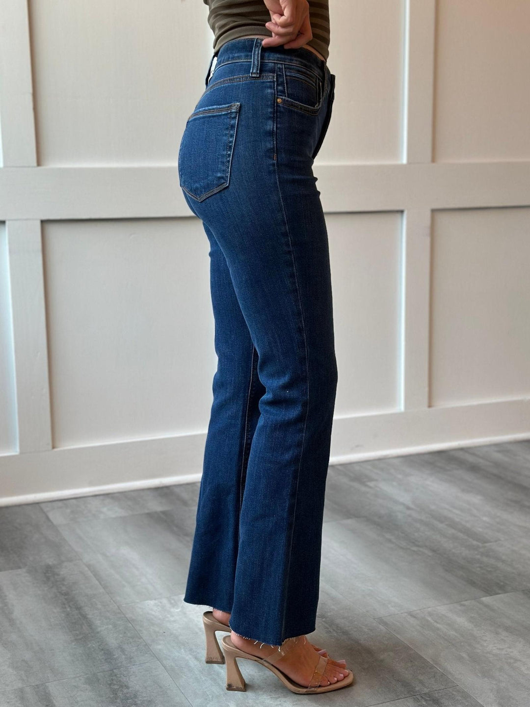 KUT Royalty Stella High Rise Fab Ab Flare