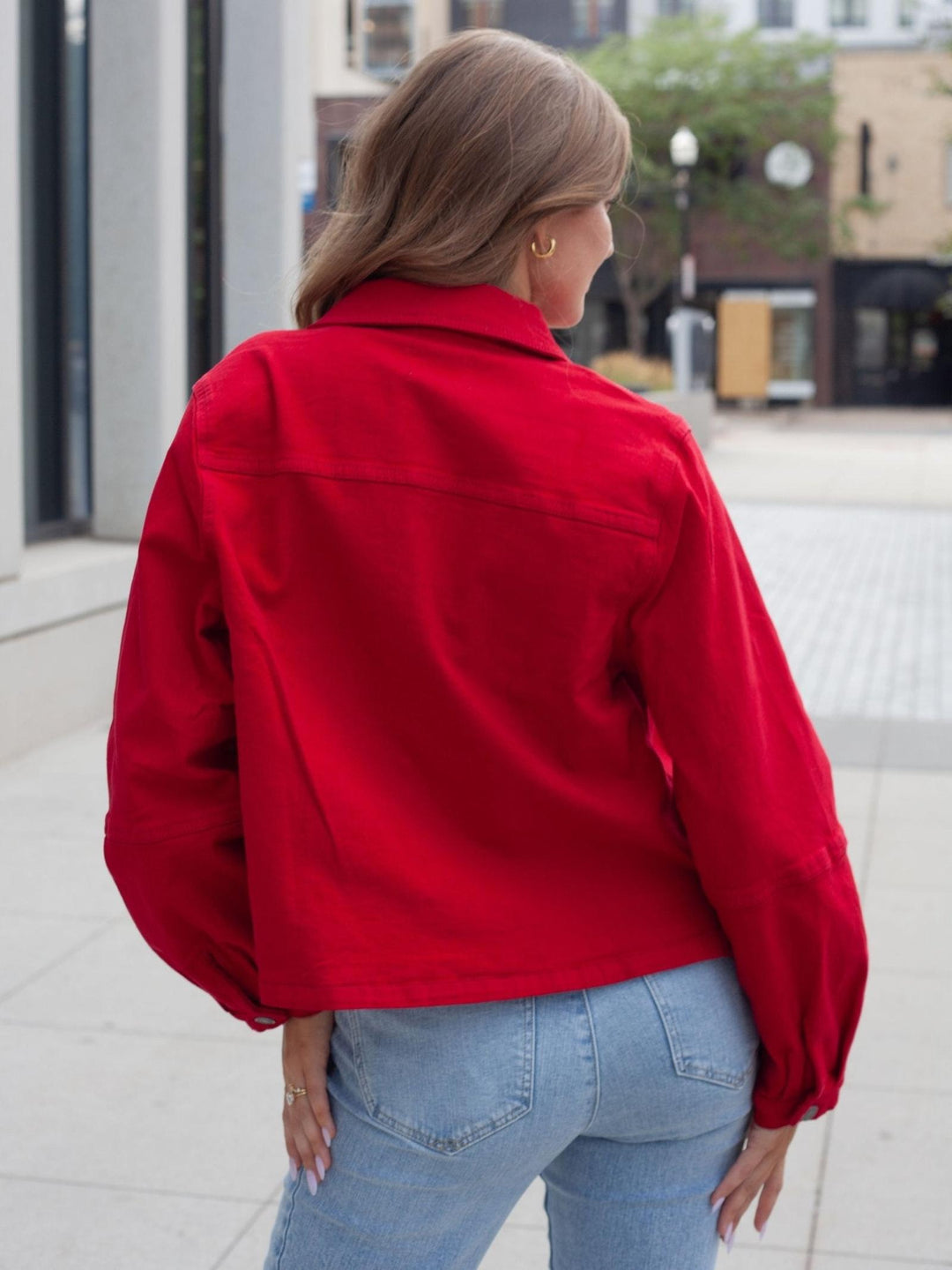 KUT Ruby Bailey Button Front Jacket