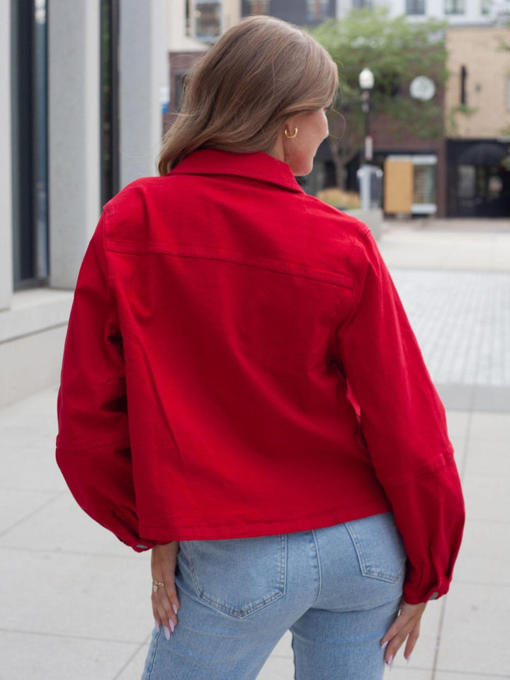 KUT Ruby Bailey Button Front Jacket