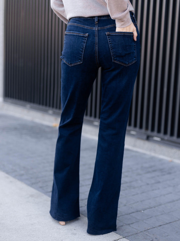 KUT Wave Ana High Rise Fab Ab Flare