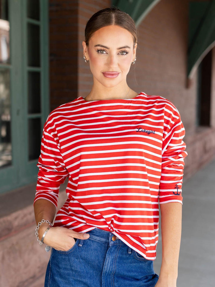 lakegirl striped top