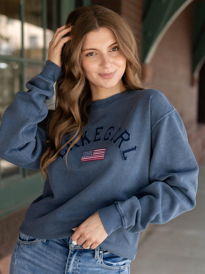 lakegirl crew neck sweatshirt