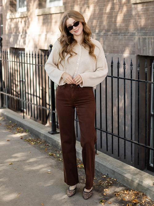 lightweight button up sweater cardi