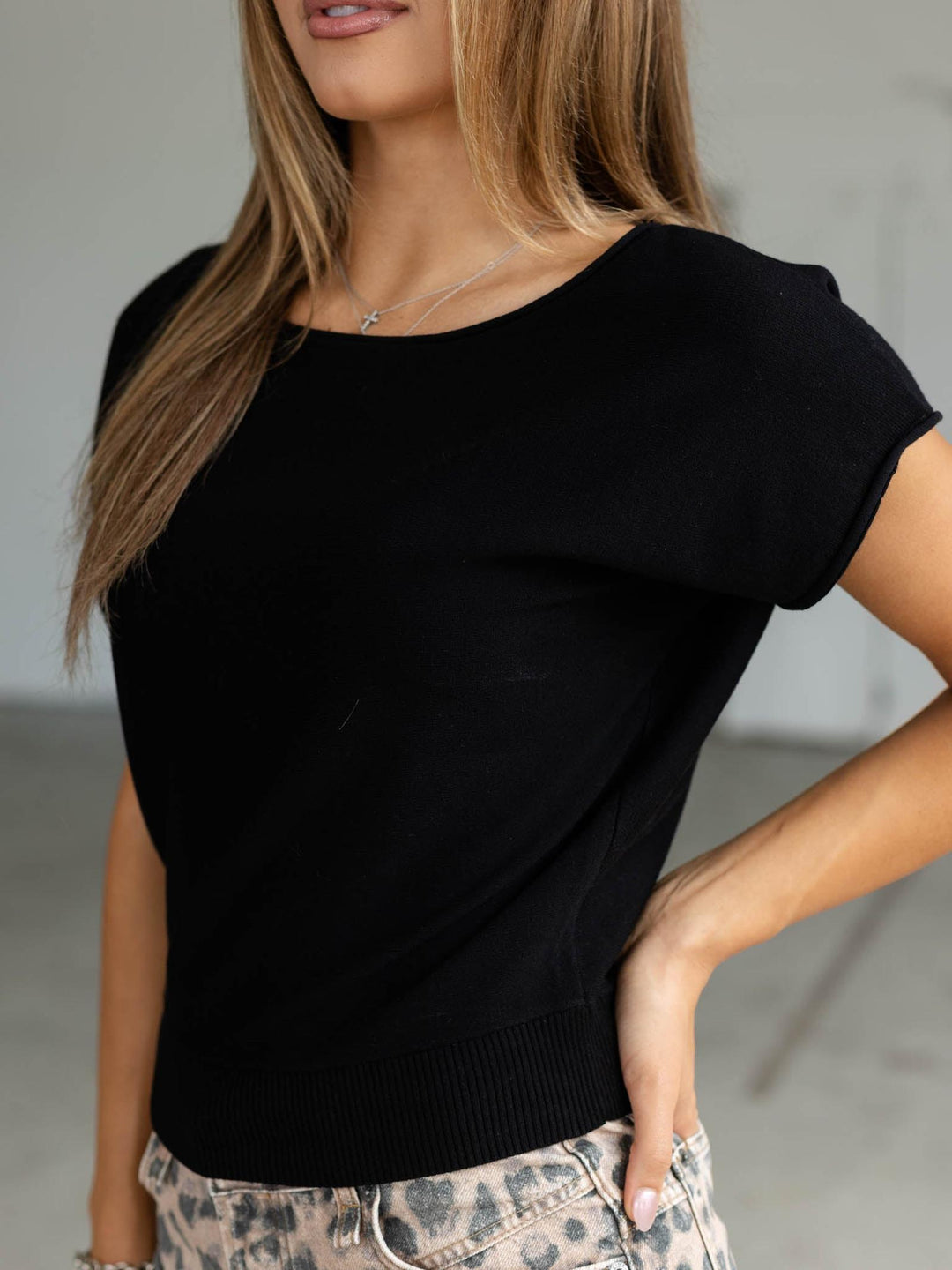 dolman cap sleeve top