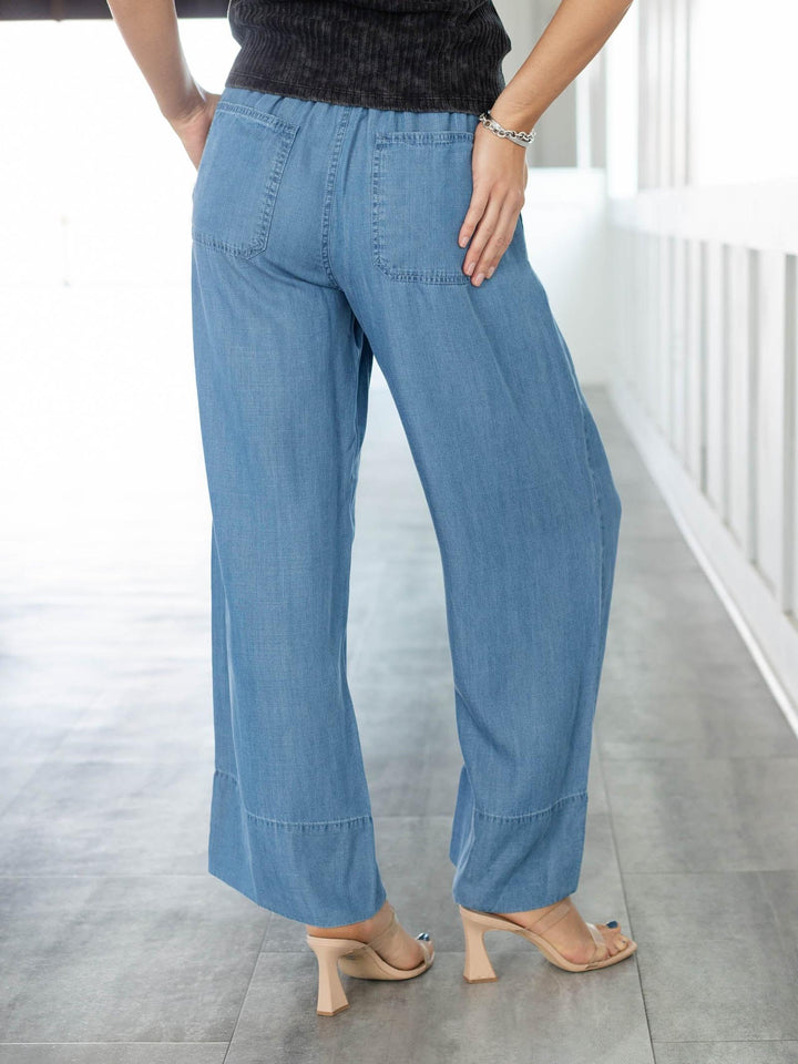 flowy non-denim pants