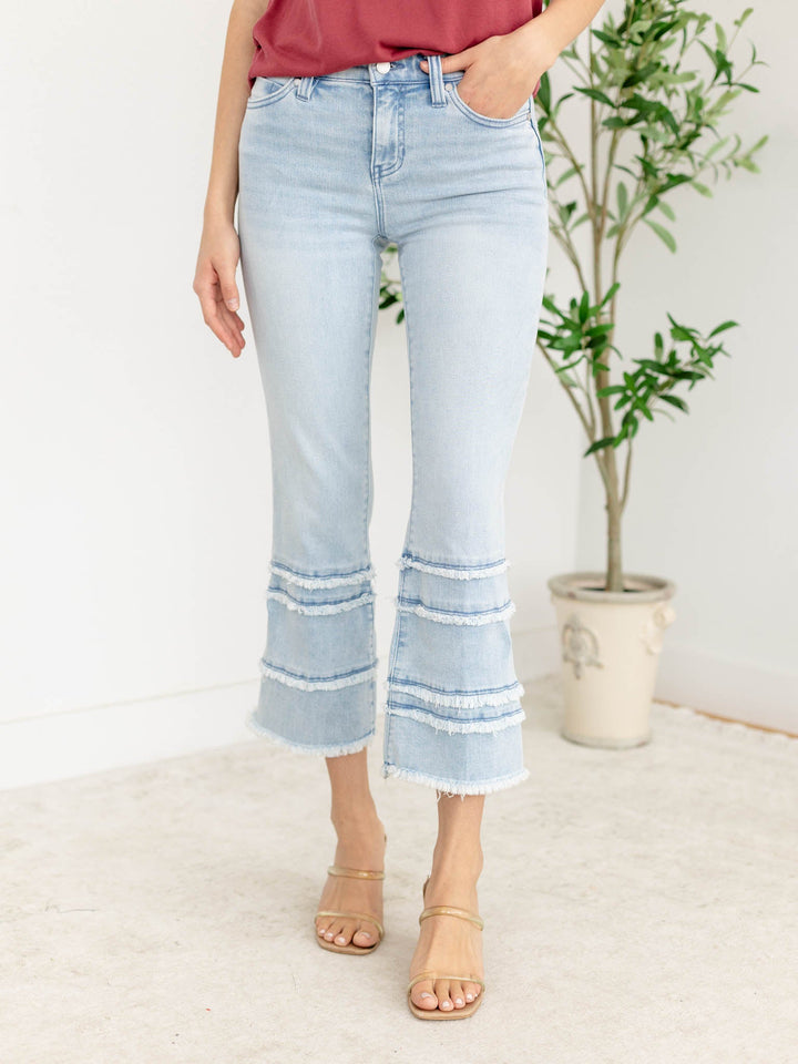 Liverpool Clarkdale Hannah Crop FlareDenim jeans
