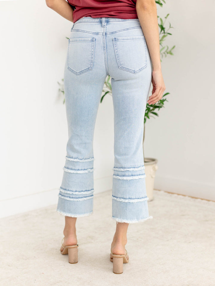 Liverpool Clarkdale Hannah Crop FlareDenim jeans