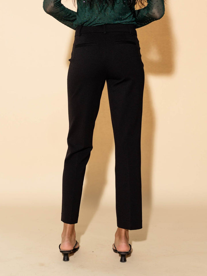 black trouser pants