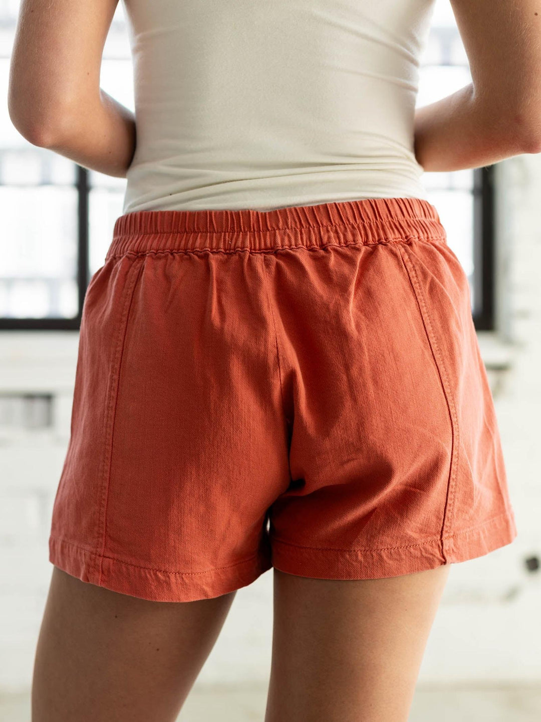 liverpool red clay shorts
