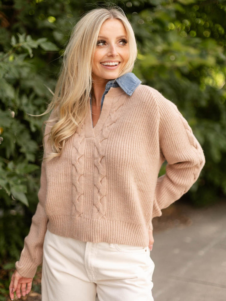 layered sweater