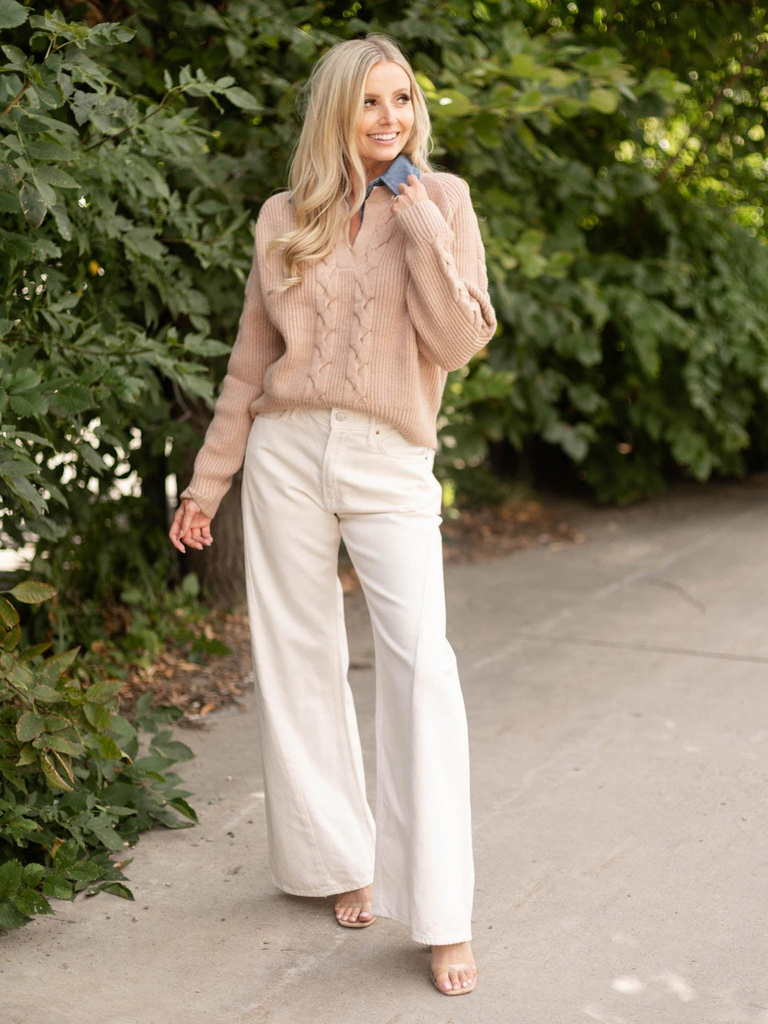 taupe sweater