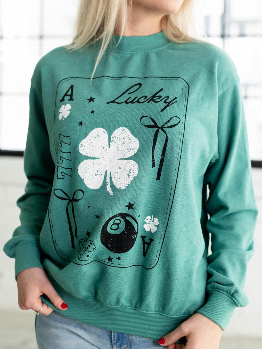 lucky 777 sweatshirt