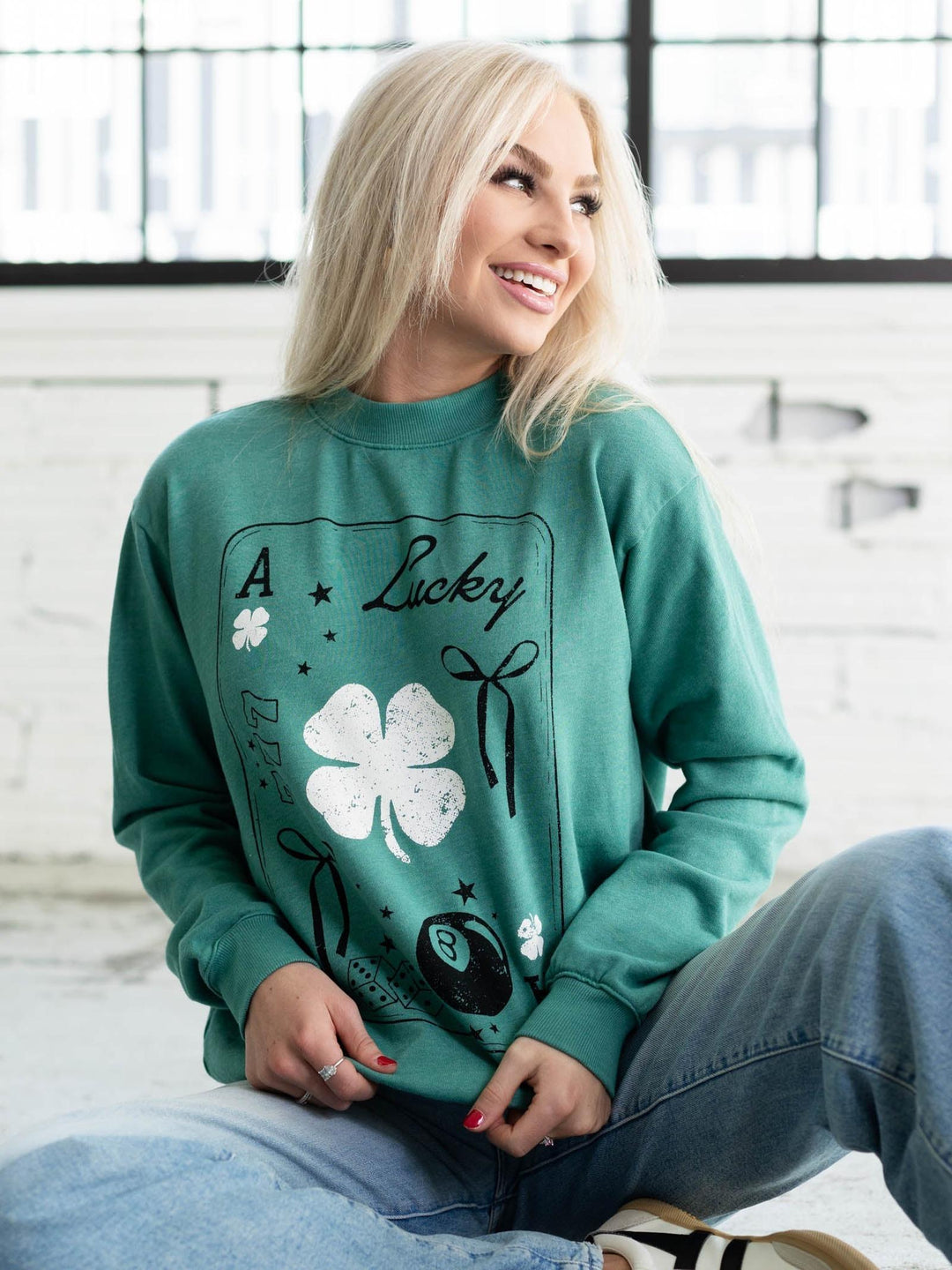 lucky 777 sweatshirt