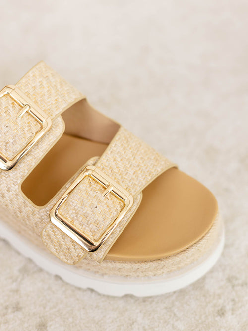 Madden Girl Mythical Flatbed SandalSandals